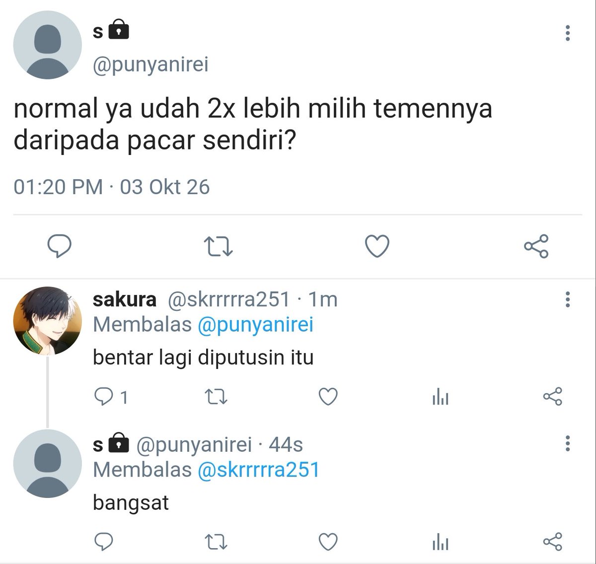 cuapcakrawala's tweet photo. #suonirei au (tapi suonya agak alay dikit) https://t.co/ZFt4emj70X