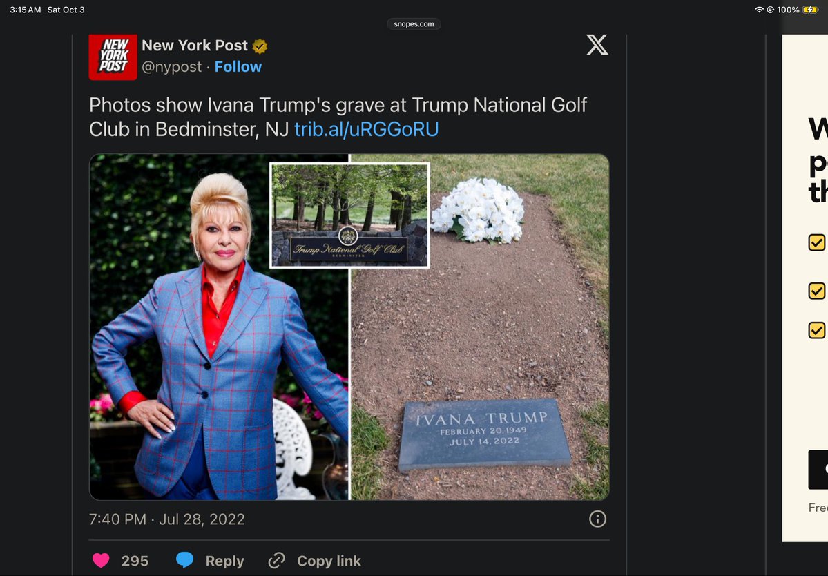ultramegaok667's tweet photo. @vickisnotp74561 @KUWTTRUMPS @IvankaTrump @DonaldJTrumpJr @EricTrump Lies. https://t.co/PjcMygHwcg