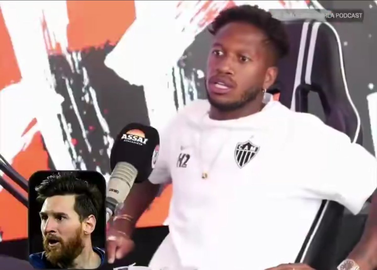 BarcaWorldwide's tweet photo. Which player impressed you the most?

Fred🗣️: "Messi, forget it, forget it completely, genius brother, something beyond imagination. It's impossible, impossible, impossible.

I remember there was a match where I said: Man, we're playing against Barcelona. And I told the players: I just don't want to end up in Instagram photos, man, I don't want Messi to pass the ball between my legs.

Then we went to the match, and there he was... boom! He passes the ball between my legs and scores the goal. So I said: You son of a ****, man!

I became the scapegoat. Man, there's no one like him, it's impossible."