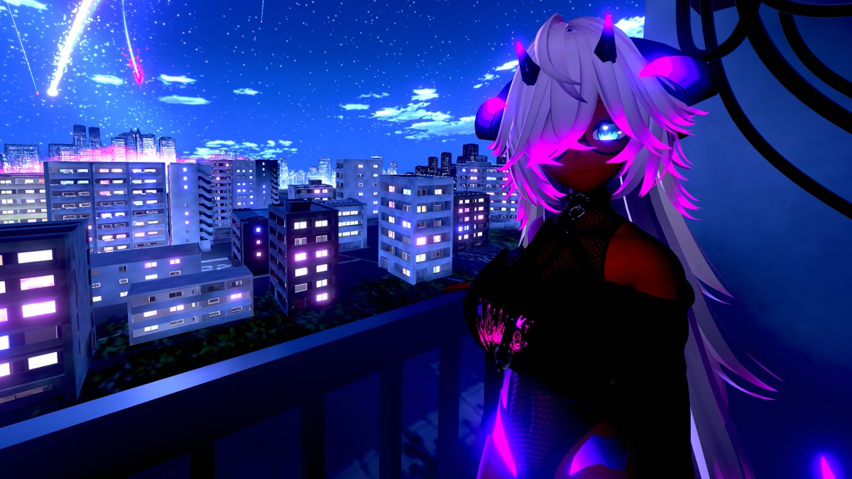 NekoRiHime's tweet photo. Will you hold me close?
while we enjoy the starry night? <3

World: Fate By: 123Summertime
 #VRChat #VRChatPhotography #VRChatPhotos #VRChat_world #VRChatworld紹介 #vrchatavatars https://t.co/ymw4iGTX6M