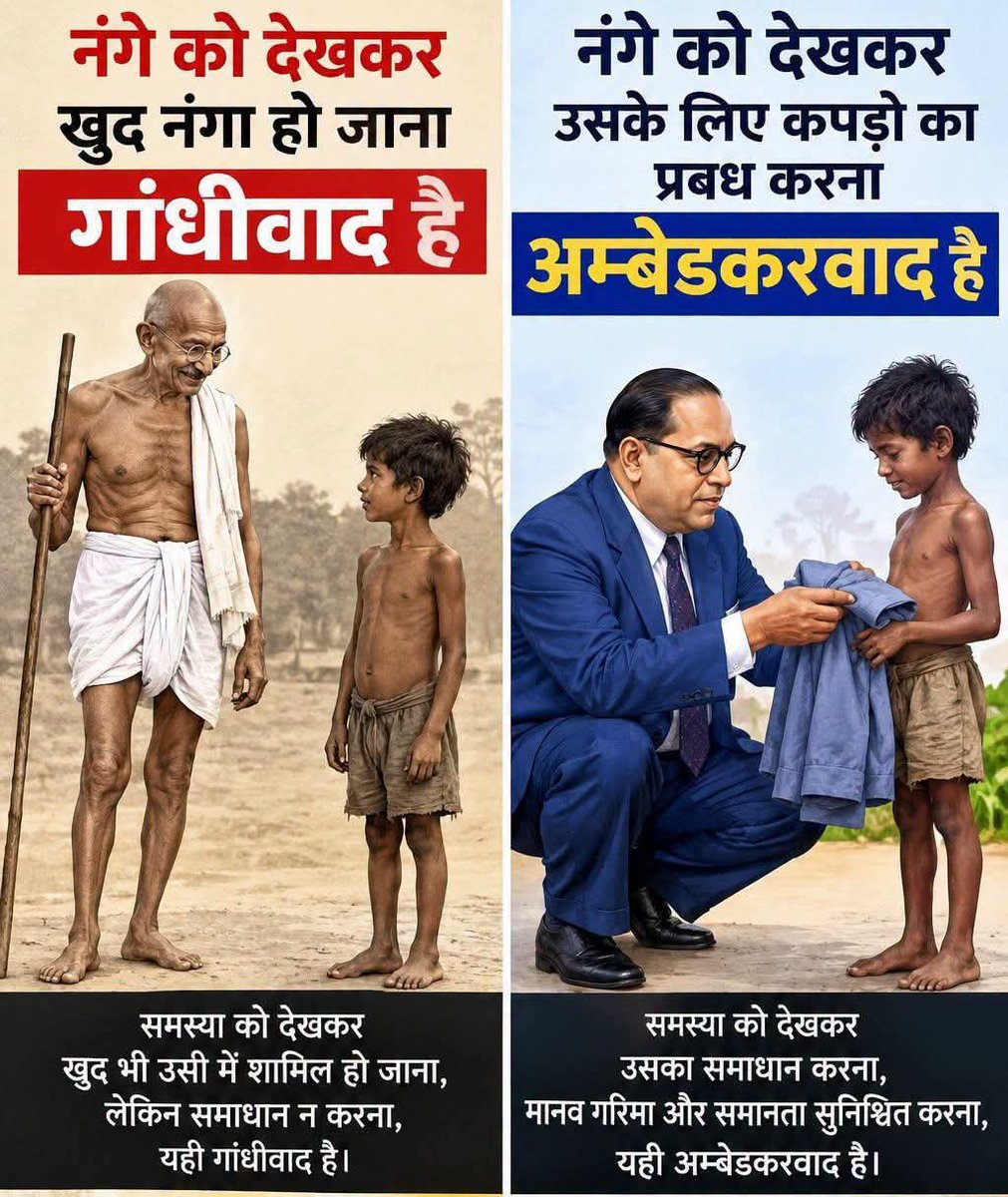 kmm_bharat's tweet photo. हम अंबेडकरवादी हैं , गांधीवादी नहीं https://t.co/cfMDmKcmGg