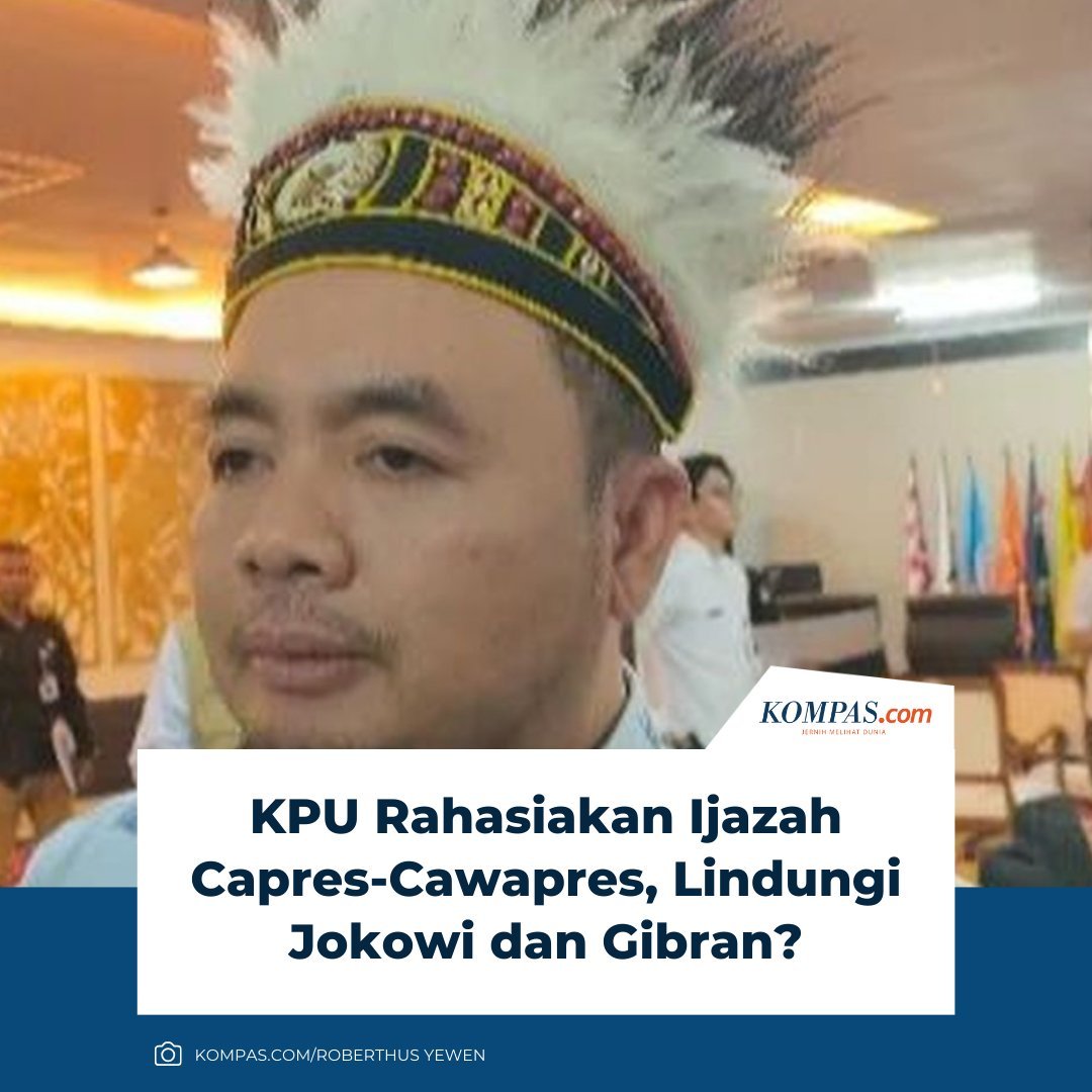 NenkMonica's tweet photo. JEJAK DIGITAL

Dulu gagah-gagahan mengeluarkan peraturan sesuka hati.
Kini kena batunya !

Komisi Pemilihan Umum (KPU) mengeluarkan keputusan terbaru Nomor 731 Tahun 2025 : 
Ijazah Capres-Cawapres RI kini bersifat rahasia dari publik. https://t.co/5ABCCV0sOz