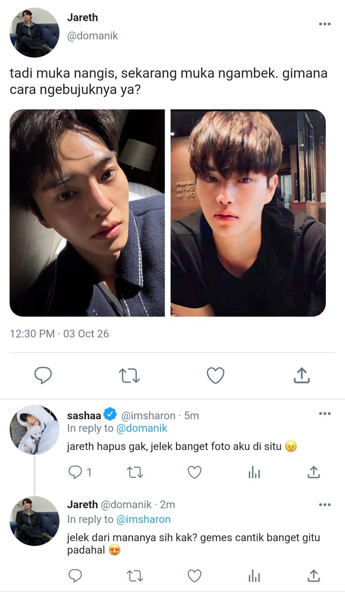 rucellyaa's tweet photo. #junkang mpreg au
pit stop au — jareth sharon universe

; a slice of life with jareth &amp; sharon: reaksi kaka model tau suami berondongnya pingsan https://t.co/GTJzjGVUqX