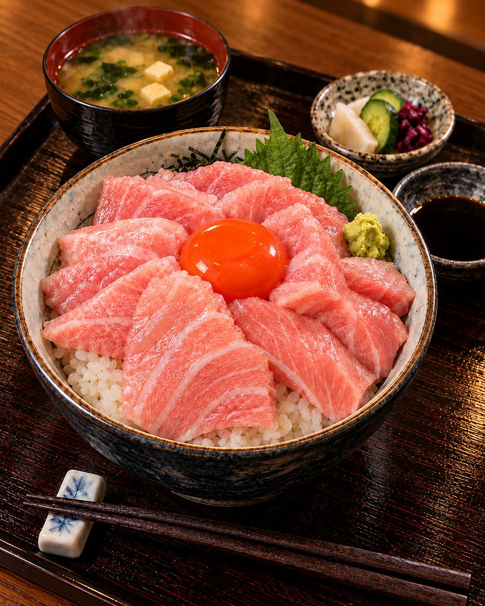 maboroshimeshi's tweet photo. 120%絶対に美味しい大トロ丼🤤🤤🤤
#飯テロ https://t.co/wtdqrwUhbP
