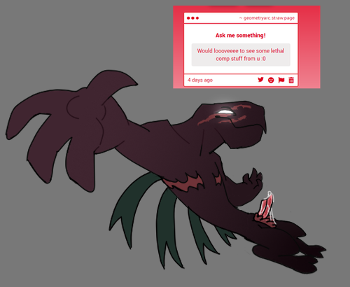 Geometryarc's tweet photo. ive been meaning to draw my lethal characters more ngl https://t.co/AYsuyWptKR