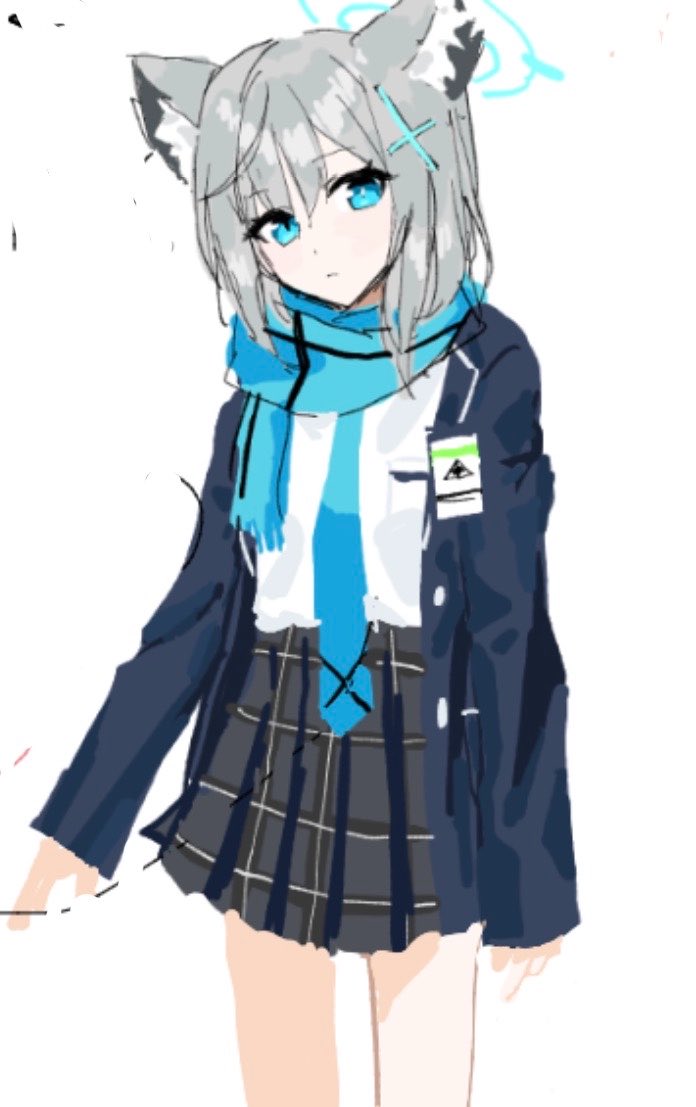 abcj70e's tweet photo. 絵チャらくがきー
線画めんどくさすぎてマフラーから下線画ない https://t.co/6eynaz1oXW