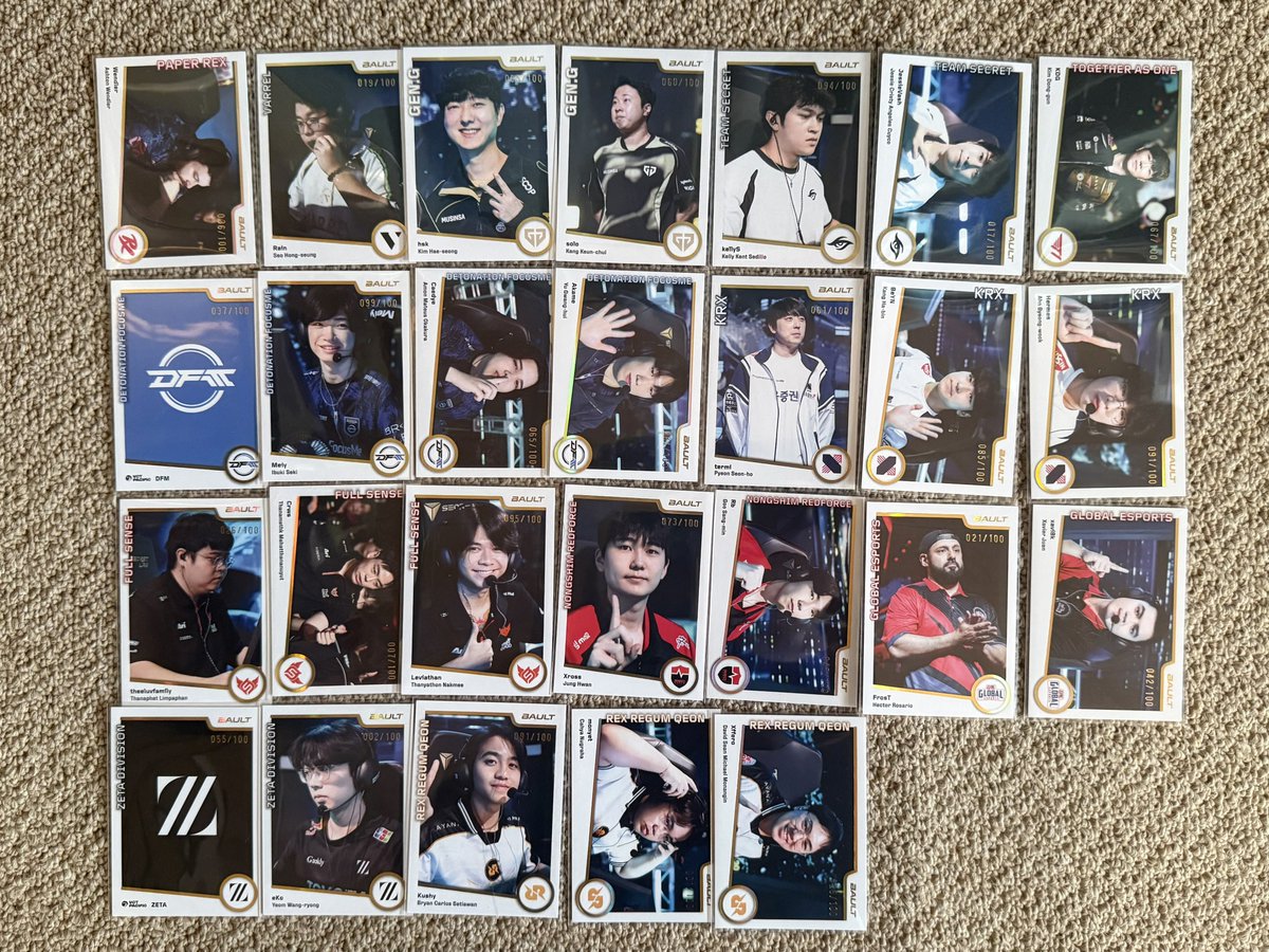 szZolq's tweet photo. 2026 Valorant Lineage VCT Pacific Valorant Bault card 交換 譲渡

【譲】画像
【求】同種DFM SSeeS

複数提供可能、買取は条件によって可
お気軽にお声掛けください。 https://t.co/QpGqF0npVh