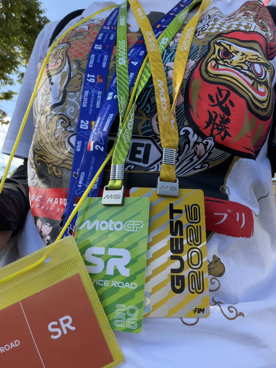 Kecha_99's tweet photo. 貴重な体験が出来ました‼️
#MotoGP https://t.co/qsQZiejeQm