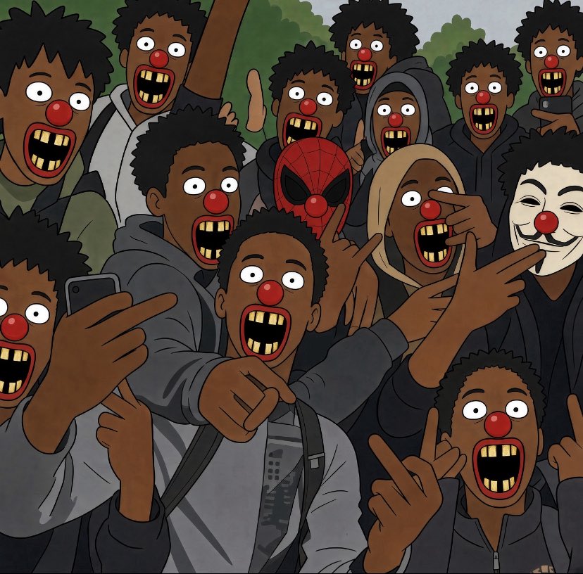 ClownDetectiveX's tweet photo. „french students“ https://t.co/0wcVVwFnE5