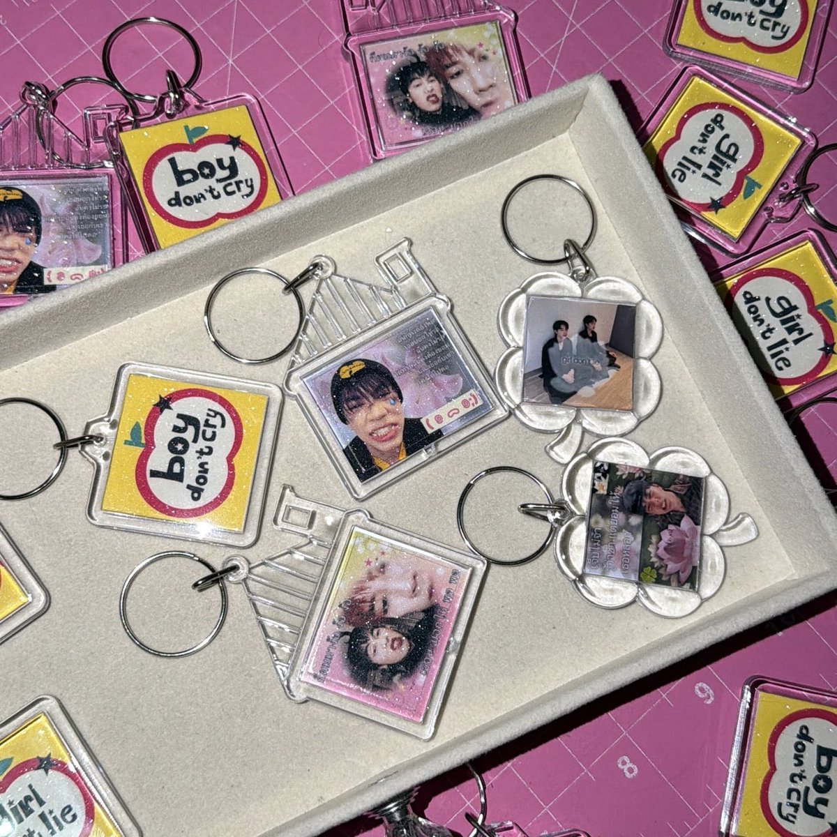cooltybeb's tweet photo. ꒰ა ♡ ໒꒱ รับทำพวงกุญแจ

🍏 12.- / ชิ้น
📦 ฟรีถุงซีลทุกชิ้น
💌 giveaway แจกคอน

เทมเพลต 🔗 https://t.co/Qv33ymo5h9
สั่ง,สอบถาม 🔗 ⁠ https://t.co/WEA090ZT0f

#รับทําgiveaway #รับผลิตgiveaway 
#รับทำพวงกุญแจ #รับทำของแจก https://t.co/koo1z2zyU8