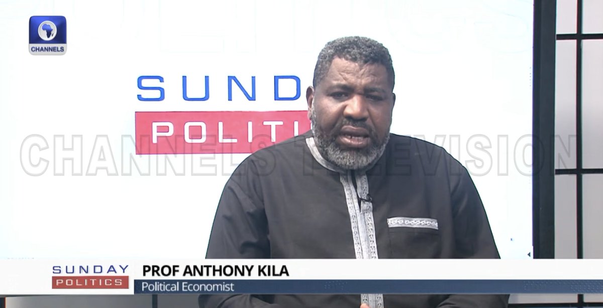 elqaxxee's tweet photo. Fake Professor Anthony Kila is a regular guest on @ARISEtv, @channelstv, @NewsCentralTV, and @tvcnewsng.

The media stations have called him
- a professor of political science;
- a professor of political economy
- Jean Monnet Professor of Strategy and Dev't. https://t.co/opffJpWcWZ