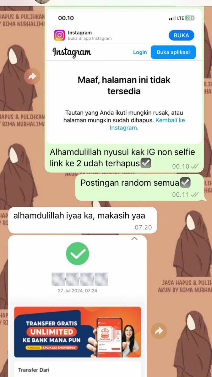 letmelosemymind's tweet photo. Jasa Pemulihan akun &amp; Hapus Akun.

• pulihkan Akun
Fb, Wa, Ig, TikTok, Instagram, Line, X, Gmail &amp; Lainnya

• Hapus Akun Permanent
Facebook, Instagram, TikTok, WhatsApp, Line, X, Gmail,Telegram &amp; Lainnya

🗣️: Tanpa Email, Pasword, Hilang Akses?
➡️: WhatsApp Di Bio #zonauang https://t.co/vEdPHbJyxW