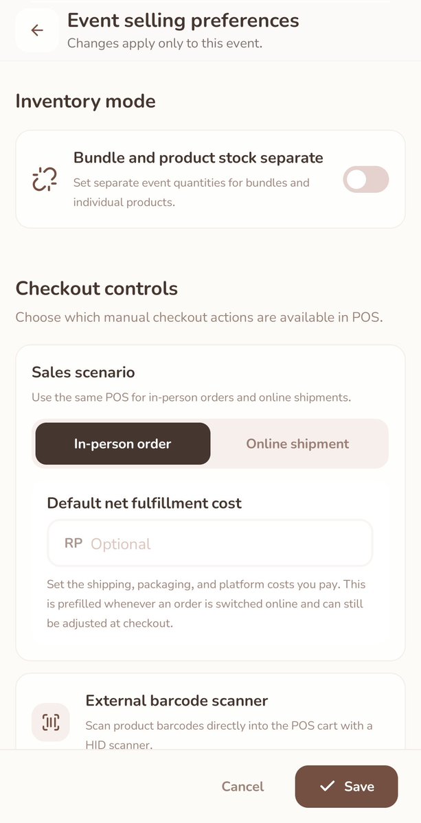 shiromochito's tweet photo. @GoodsBarApp We can make custom preferences of each events too, customize the checkout page to make it more of our own 

we can hold orders too so if theres several customers at the same time we can hold the one whose still picking stuff~ https://t.co/irYY9aYltx