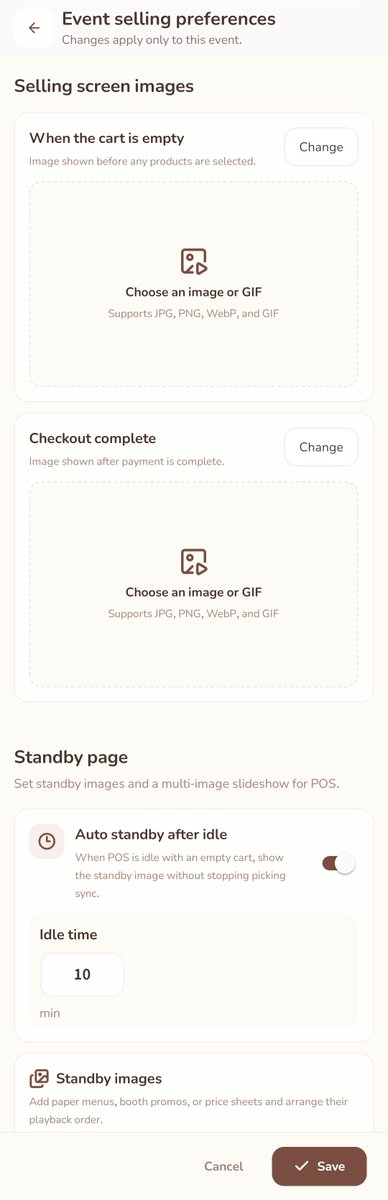 shiromochito's tweet photo. @GoodsBarApp We can make custom preferences of each events too, customize the checkout page to make it more of our own 

we can hold orders too so if theres several customers at the same time we can hold the one whose still picking stuff~ https://t.co/irYY9aYltx