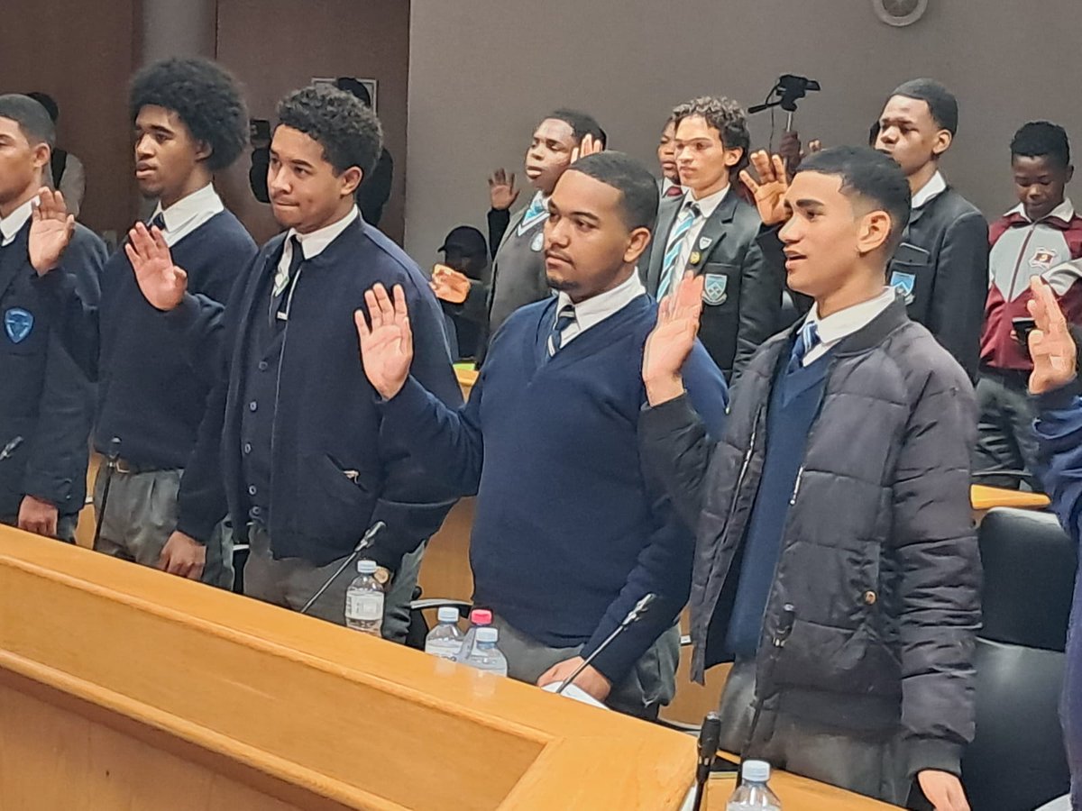 SAPoliceService's tweet photo. #sapsWC [SAPS CITY OF CAPE TOWN DISTRICT HOSTS ALL BOYS PARLIAMENT IN PAROW]

South African Police Service Western Cape, City of Cape Town District took a bold step in hosting an All Boys Parliament, over two days, 1 and 2 October 2026.

The two-day engagement targeted boys from identified station precincts.
40 boys were brought together and hosted at a parliamentary sitting in Parow.

The boys came together and engaged the adults in the room, and left with a united sense of rewriting the way boys are looked at. ML
https://t.co/xh5jhFNI9I