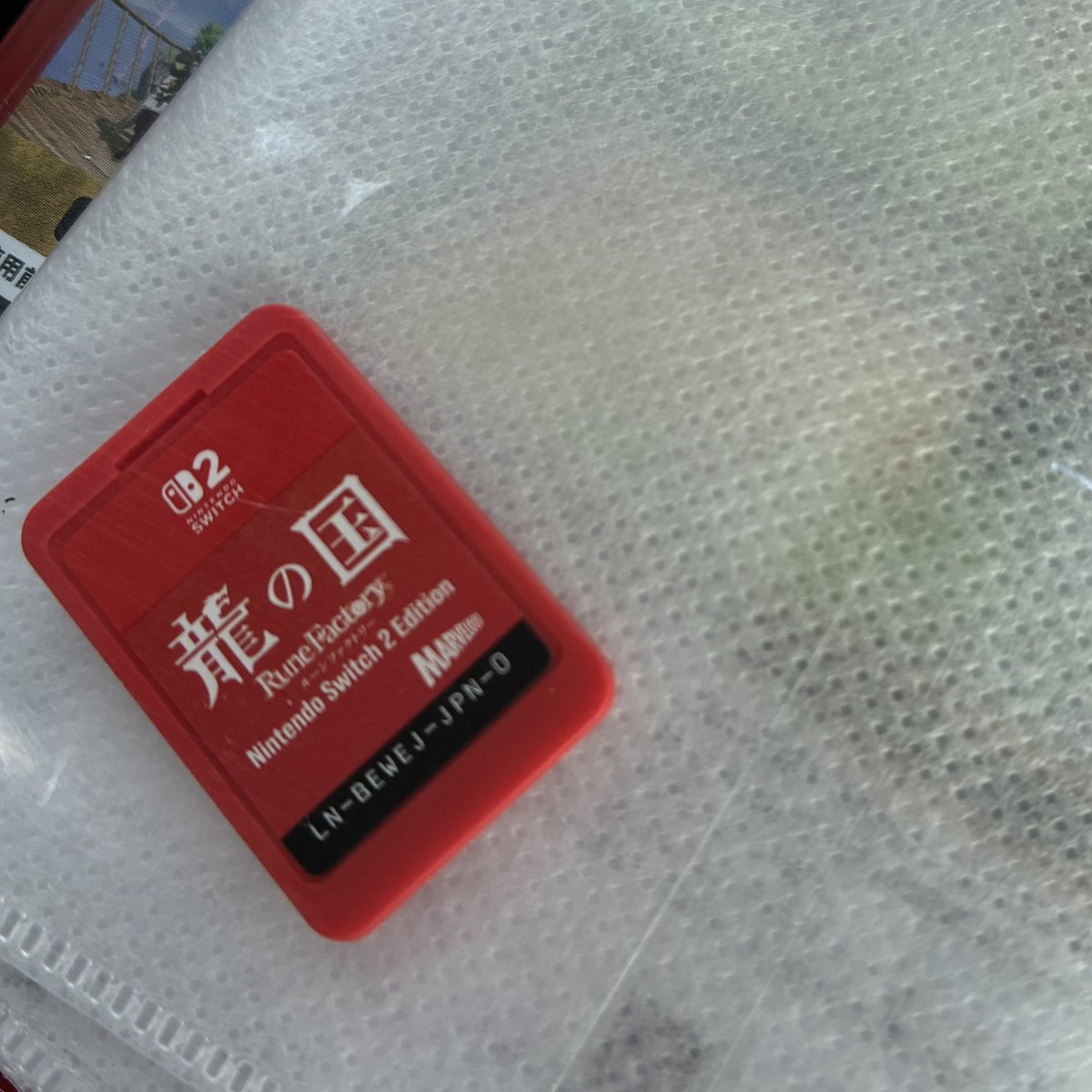 ranxx15's tweet photo. ルーンファクトリー龍の国買っちゃった🤣
Steamでセールきてるけど、特装版逃しちゃったからせめてパッケージ版を買いたかったし、ポイント1000円分くらいあったしいいんだ！ https://t.co/O0GOm4KAHD