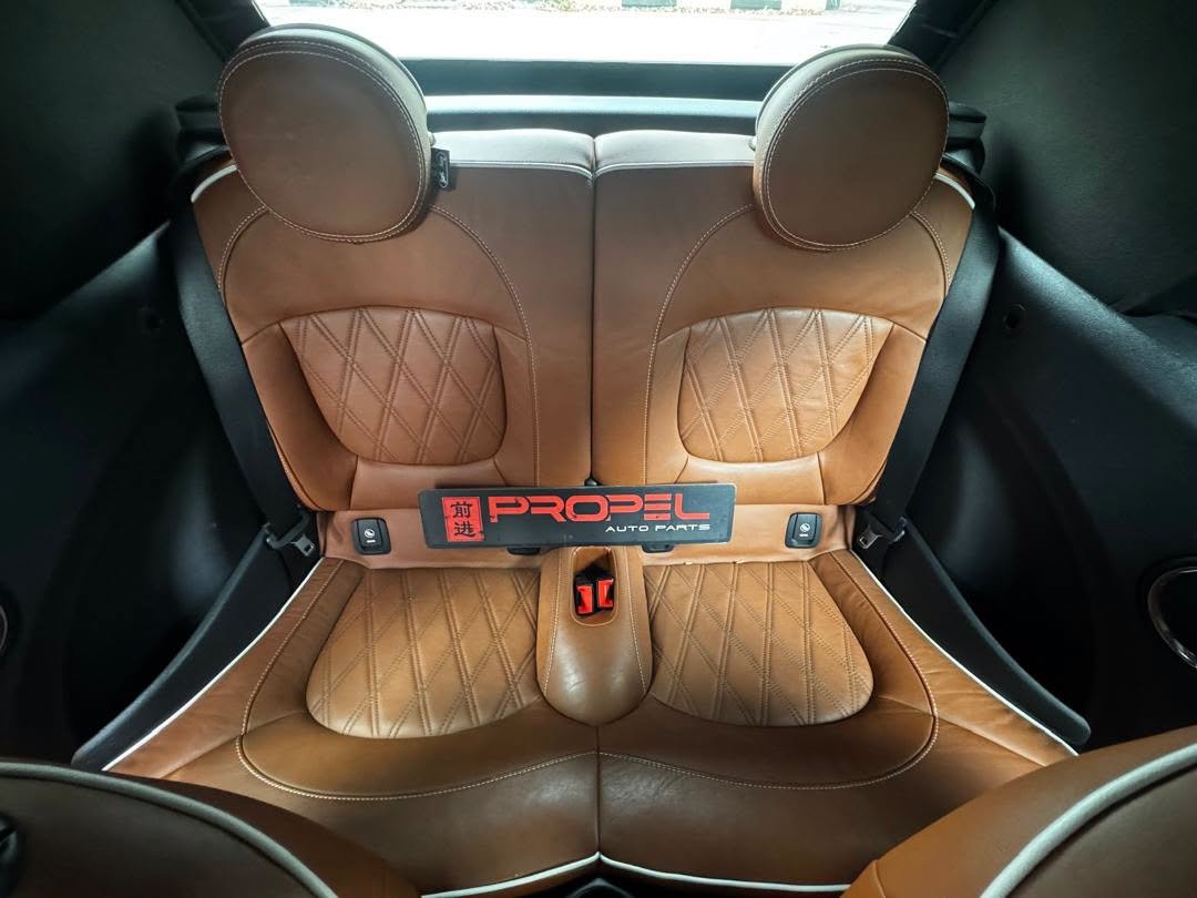 propelauto's tweet photo. MINI COOPER F57 CABRIO — PREMIUM SEAT SET
🪑 MINI Cooper F57 Cabrio Seats
🤎 Premium Brown Leather
✨ Diamond Stitching + Contrast Piping
✅ Excellent condition
📦 Ready Stock
#MINI #MINICooper #F57 #MINICooperCabrio #Seats #Interior #LeatherSeats #Singapore #PropelAutoParts https://t.co/n8AIZ3gloq