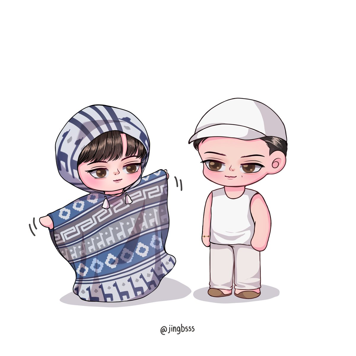jingbsss's tweet photo. If G is happy, J is happy.☺️
 #JossGawin #JossGawinFanart https://t.co/pZQIlMywdk