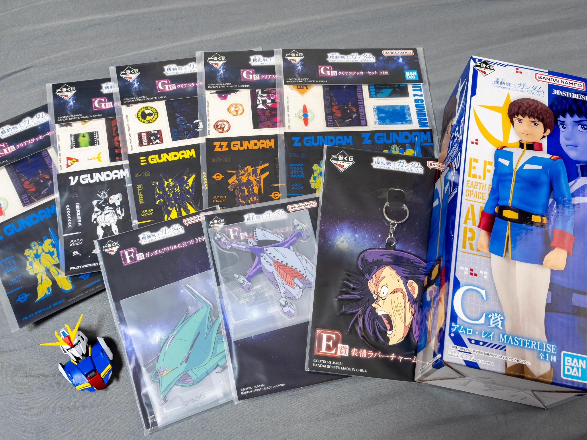 一番くじ　ガンダム　ラバーストラップ　9品セット 始条 明 on X: 