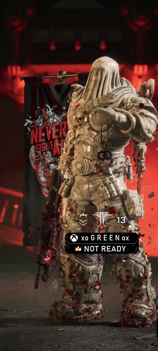 xMRDGx's tweet photo. I simply want to make someone happy.
💚⚙️🖤

Everyone should have the chance to play @GearsofWar: E-Day.

So I’m personally giving away one E-Day Premium Edition @xbox to someone from the Gears/Gaming community! 🔥

🌎 Worldwide - everyone is welcome to enter! XBOX only! 

NO FOLLOWS. NO TAGS. #LOVE

All you need to do is repost this post and use the hashtag #NEVERFIGHTALONE

That’s it.

I’ll randomly pick the winner in 24 hours!

Good luck, Gears! 🖤⚙️💚
And remember:

NEVER FIGHT ALONE.
TO. THE. END. #GearsofWarEDay #XBOX