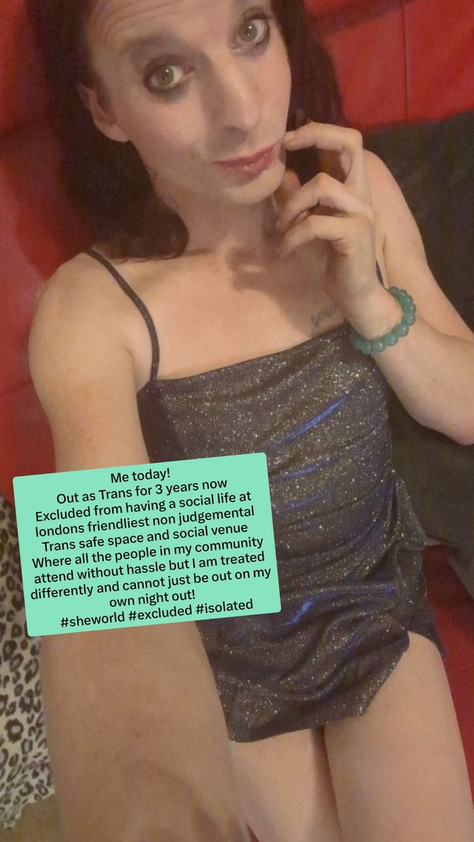 AbiWoodTgirl's tweet photo. The weekend is finally here! If only I hadn't been banned for no reason/excluded with lies from #sheworld removing my whole social life, it's coming up 8 months of being ignored and isolated! I'd be out tonight otherwise..#Trans #Tgirl #London #sissyslut #sissy #booty #ass #lies https://t.co/Ap5GBgyo1w