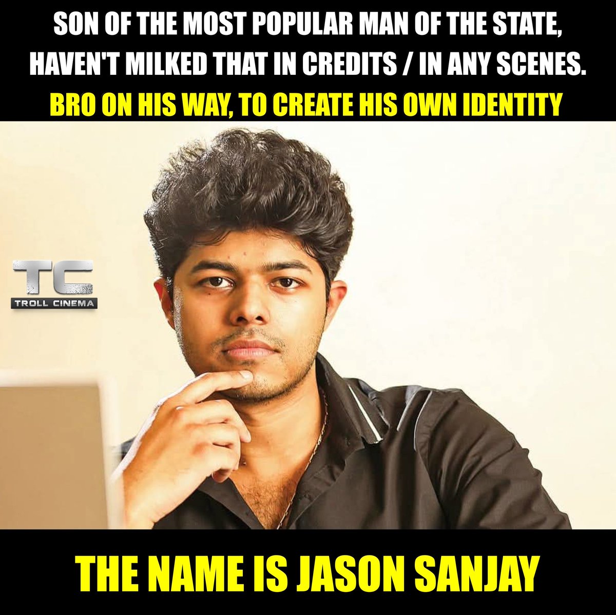 Troll_Cinema's tweet photo. The Real #Sigma 💥 

@official_jsj #JasonSanjay https://t.co/0r1fYN2f5h