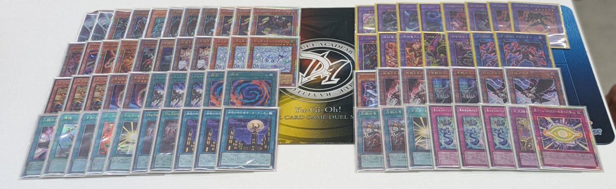 adonis_Yugioh's tweet photo. ぱふCS
使用：D−HERO

D−HERO　先✕〇✕
道化の一座　後〇〇
BF　先　〇〇
アルスマグナエルフェンノーツ　後✕✕
D−HERO　先✕✕

サイド後のドロー系対策として「罰ゲームGREED」を採用しました。
相手スタンバイフェイズにドローガイを蘇生して8000ダメージ誘発します。

＃ぱふCSベストデッキ賞 https://t.co/GgAbYLm5l3
