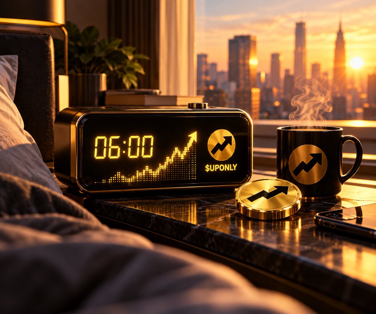 UpOnlyOnFlap's tweet photo. No snooze button.

Only UPONLY.

GM ☀️ https://t.co/dfwDDYkXzx