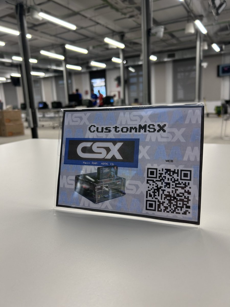 tecnostalgia's tweet photo. Todo listo, bueno casi, para la muy especial reunión de usuarios de #MSX 

ル(RU)- JAPAN 2026

https://t.co/bk2Qa2Q26x https://t.co/hXoN7wQpyB