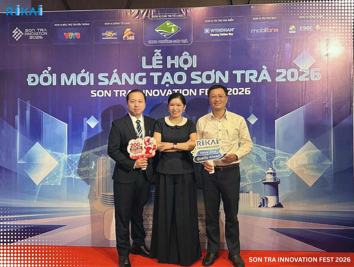 RIKAI_Tech's tweet photo. RIKAI GROUP、SON TRA INNOVATION FEST 2026に出展！
SIF 2026は、AI・テクノロジー・教育・イノベーションをテーマに、企業や専門家、コミュニティが集うイベントです。
RIKAI GROUPは会場で
🔹 RIKAI Technology
🔹 ALOO – Travel eSIM
🔹 RIKAI Global Exchange Hub（REH）
https://t.co/iRFV4ydfi1 https://t.co/sd6E0X6kM2
