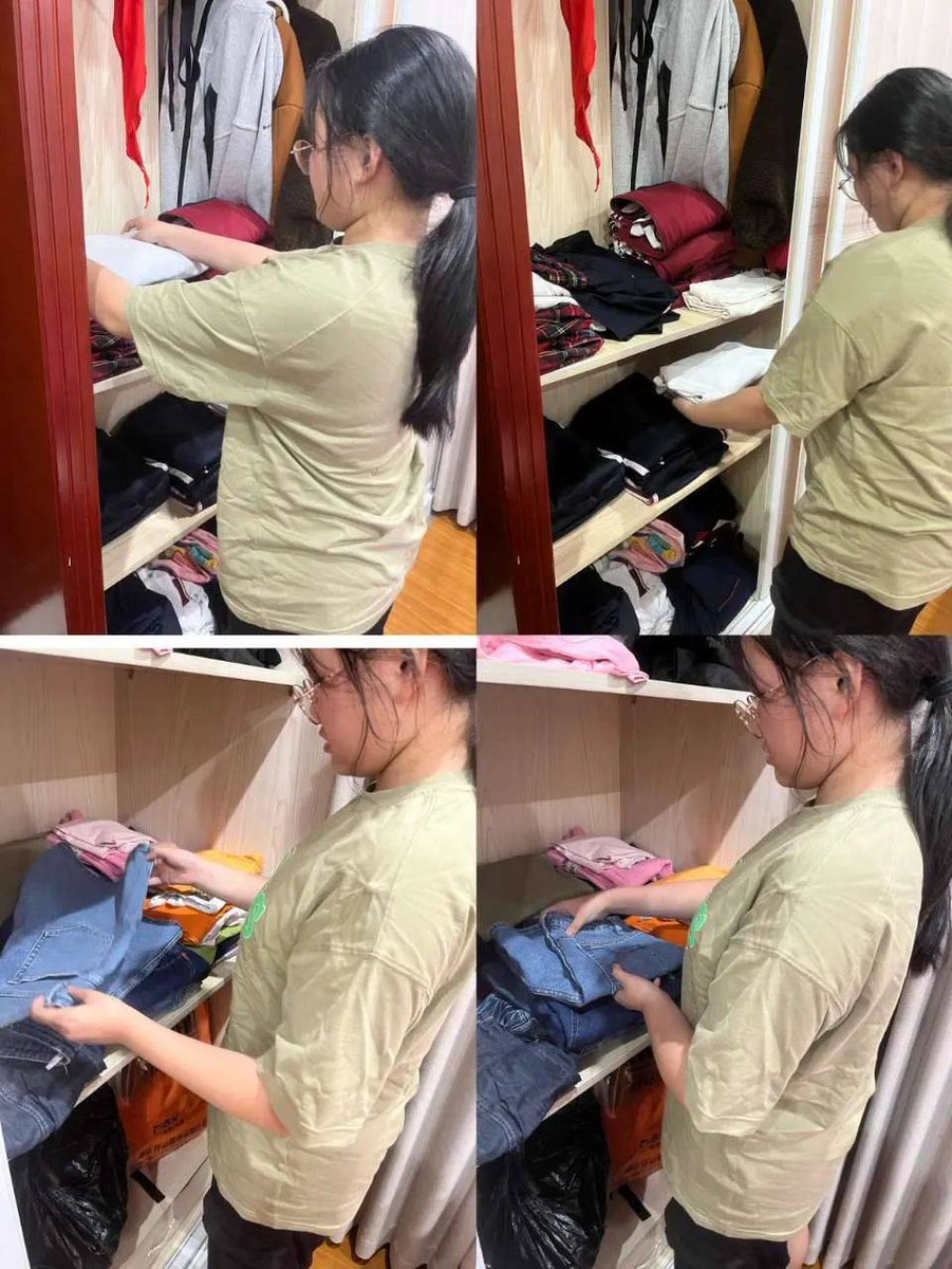 ScarlettGieg's tweet photo. A ordenar objetos viejos! Hoy doy una nueva vida a mis libros y ropa usados, sin cosas innecesarias, con espacio y estilo. https://t.co/cspDRYd2pI