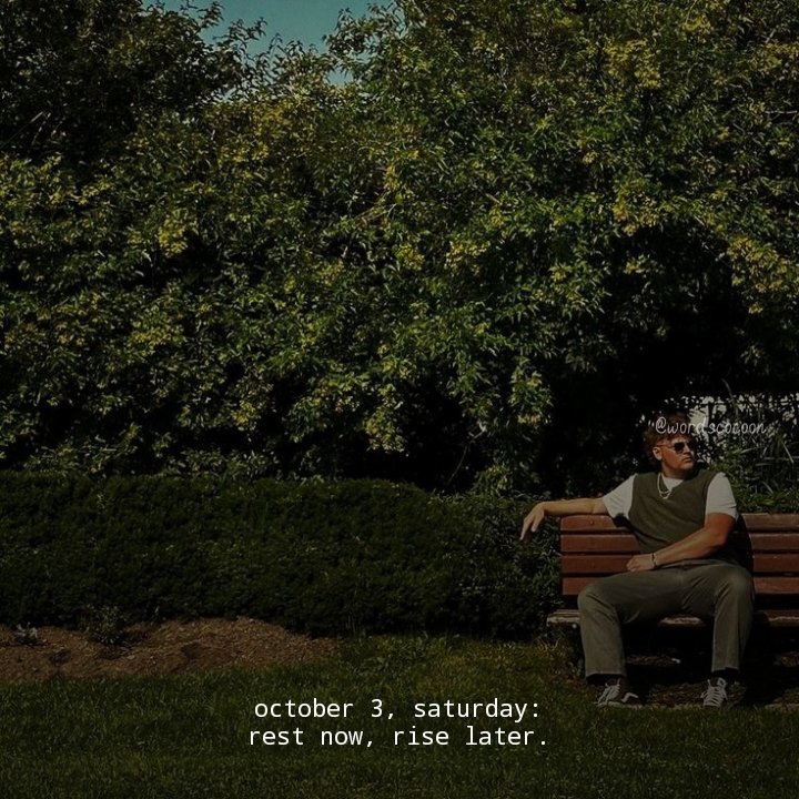 WordsCocoon's tweet photo. october 3, saturday... https://t.co/lrDatXSUpU