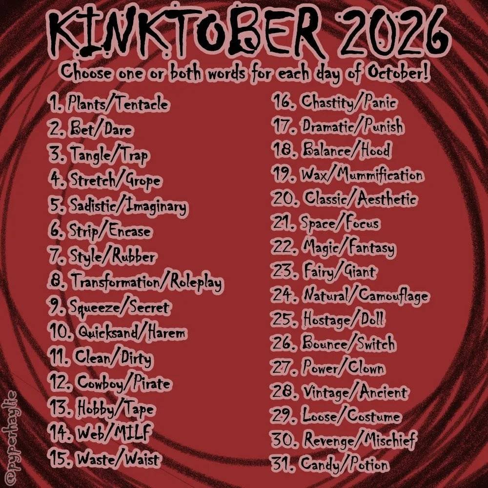 maiavonnette's tweet photo. I'm late to #kinktober, but here we goooo~

(thread) https://t.co/9V9ojfqFBj