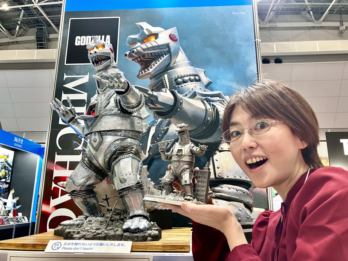 kaiyodo_PR's tweet photo. オオゴシトモエ（@ogoshi_054）さん❗

#ホビーショー #海洋堂 https://t.co/5ipKNfD3R8