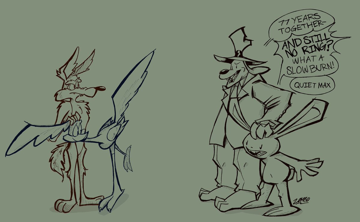 Zombo3ds's tweet photo. Longest slow burn

#looneytunes #wilerunner #samandmax #roadrunner #wileecoyote https://t.co/yDSaFWWVt7