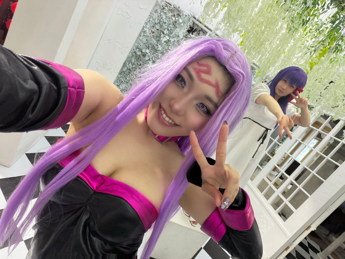 Remonpan7's tweet photo. 撮影行ってきたよん💜🩷💜#Remonselfie https://t.co/zZhHFnDarZ