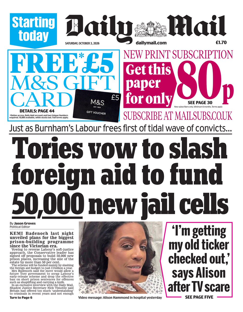 CPhilpOfficial's tweet photo. Criminals belong in prison, not on the streets

We Conservatives have a plan to rapidly build 50,000 (net) extra prison places - so Labour’s early release scheme can end and serious and prolific criminals all go to jail https://t.co/UdjVQpPa3t