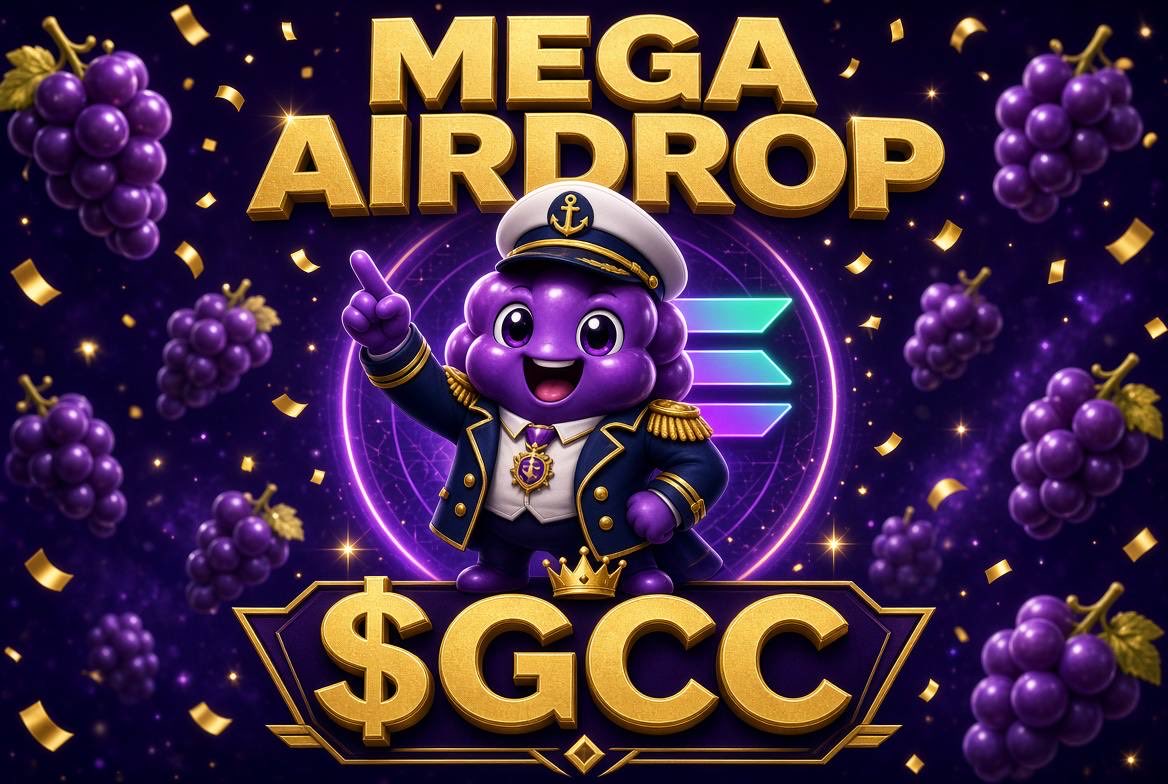 globla_comm's tweet photo. 🚨 MEGA AIRDROP for the Solana community 🚨
$GCC is dropping for real people who still don’t hold it.
If you don’t have $GCC yet, what are you waiting for? Join the community.
🍇 HOW TO QUALIFY: • Follow @globla_comm • Like + Repost this post • Join the official Telegram: https://t.co/2fZBCWAjFq • Comment 🍇 + your Solana wallet
Real people. No bots. Long-term vision.
From zero to the top. Together.
CA: GCCX7HJ8b5E37hwVyvMh7kH3FB74eumwGGxWvwgyZY6M
$GCC #Solana #Airdrop #MegaAirdrop #SolanaAirdrop #Crypto #GCCCommunity #SolanaCommunity