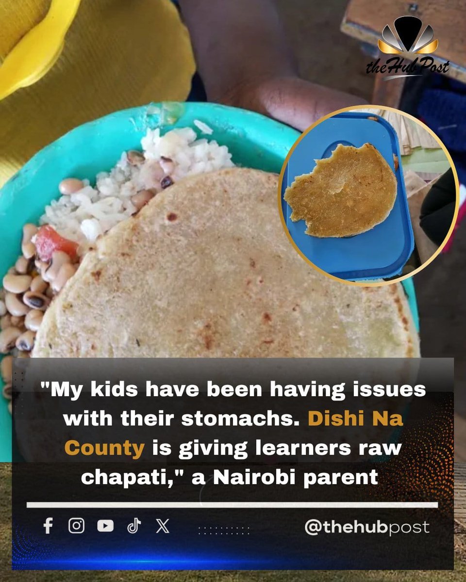 Localman254_'s tweet photo. School children are reportedly suffering from diarrhea after consuming improperly cooked flour products served as part of their lunch.

Sakaja Johnson should urgently reform Dishi County and address concerns over the distribution of Raw Chapatis to pupils. https://t.co/62t0f9bS7o