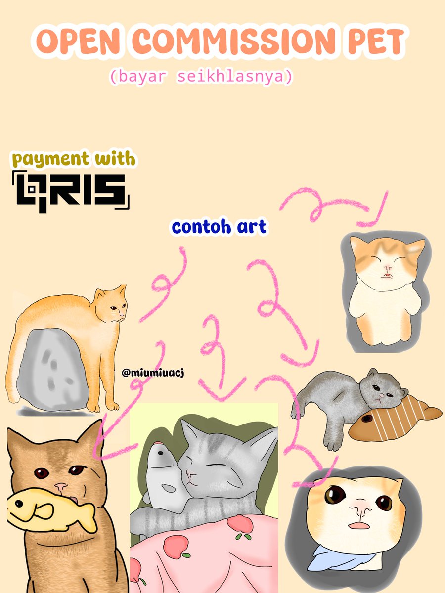 meongsd's tweet photo. haii kakak kakak x, aku seorang perempuan (17tahun) mau minta tolong buat kakak kakak semuanya ramein akun tiktok aku <3 aku buka open comis pet di @.paawschie on tiktok aku buka gini karena engga ada penghasilan sama sekali T_T doain ya kakak kakak 🩷 https://t.co/02qsKA3mnO
