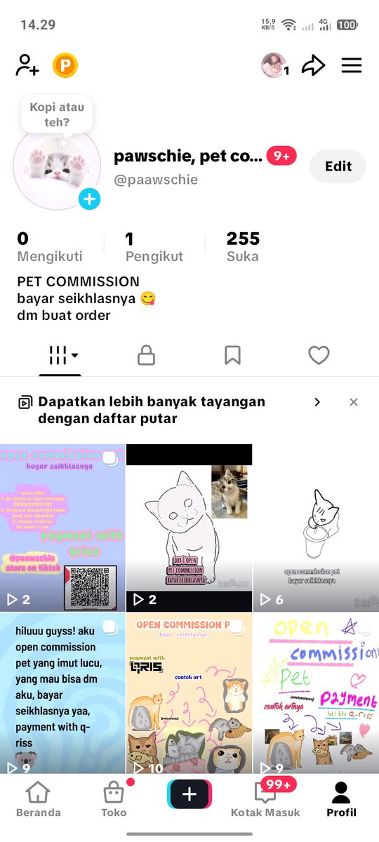 meongsd's tweet photo. haii kakak kakak x, aku seorang perempuan (17tahun) mau minta tolong buat kakak kakak semuanya ramein akun tiktok aku <3 aku buka open comis pet di @.paawschie on tiktok aku buka gini karena engga ada penghasilan sama sekali T_T doain ya kakak kakak 🩷 https://t.co/02qsKA3mnO