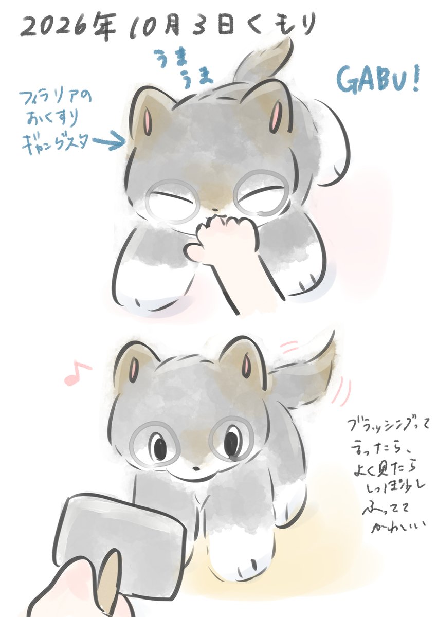 lil_kami_dog's tweet photo. 2026/10/03
#かみ日記 https://t.co/0qW7b68Tkw