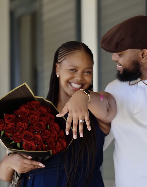 NomceboMasilel2's tweet photo. He promised her forever and meant every word. Intentional love, visions aligned, a promise kept and a beautiful home in the making.🥹❤️💍 https://t.co/JYFCZx2Mmu
