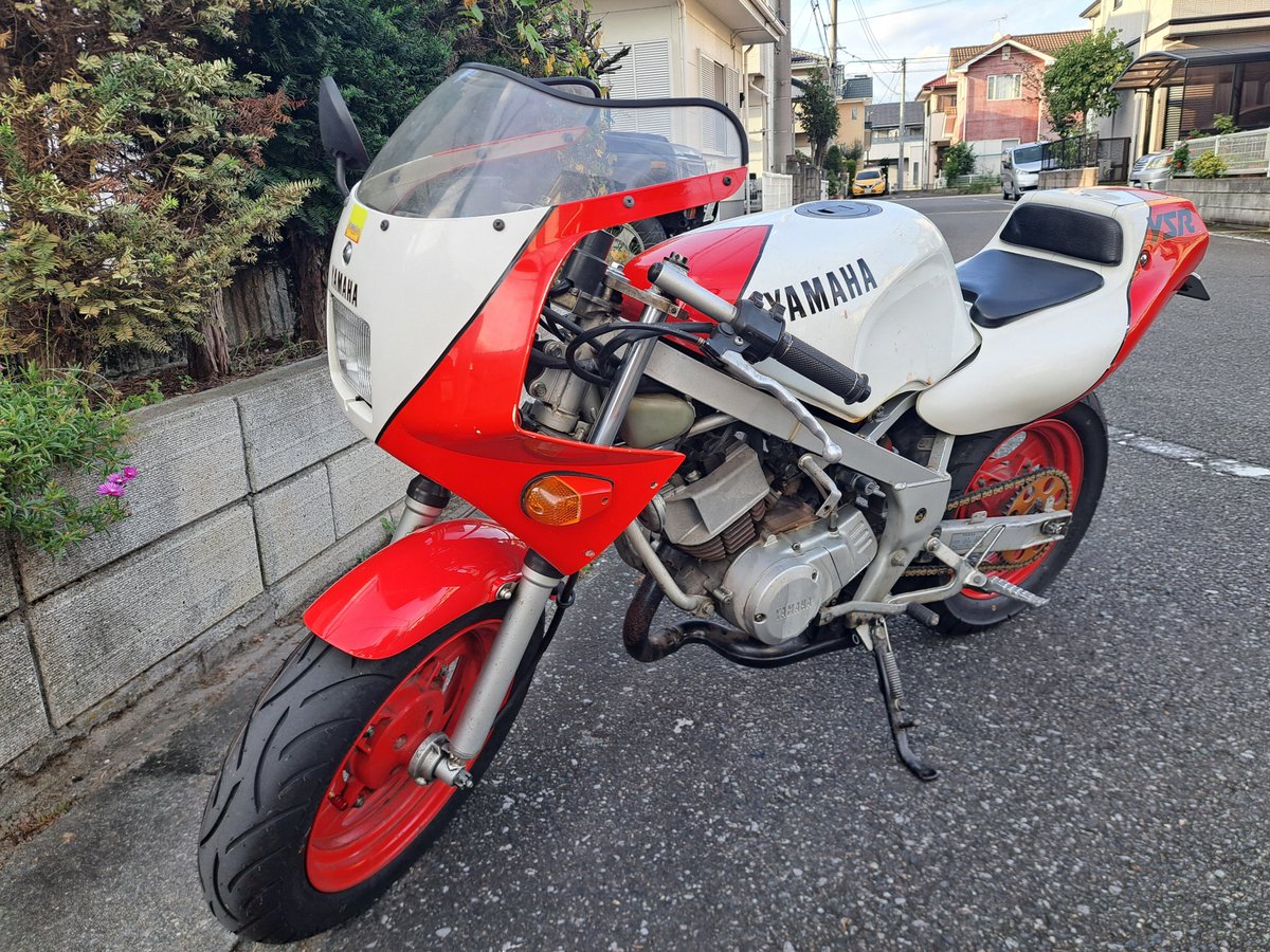 sam_24papa's tweet photo. 追突事故から5ヶ月、ysr50が直りました。
#ysr50 https://t.co/vSRM8xLGqX