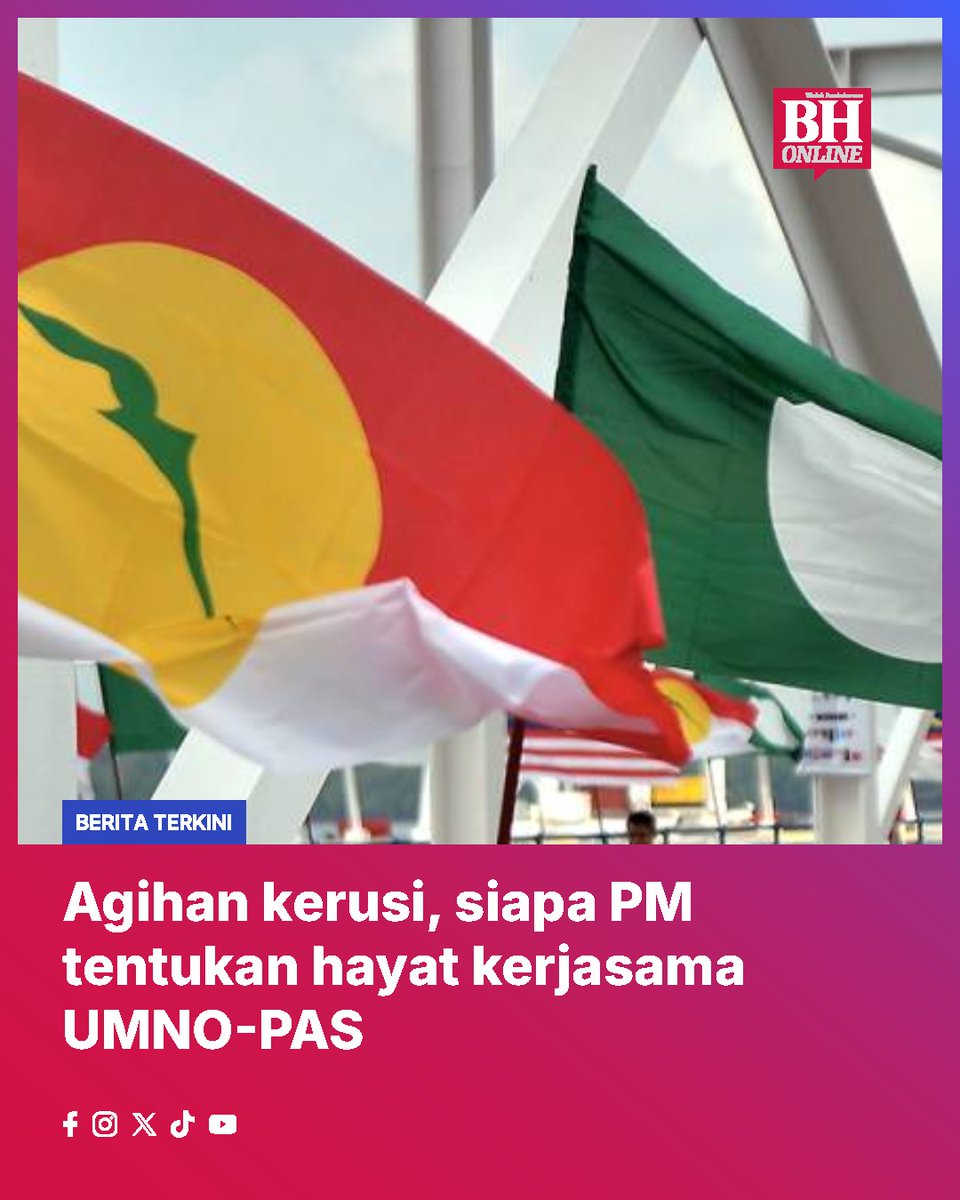 DetroitLadiIndi's tweet photo. Kehadiran pemimpin UMNO dan PAS dalam perhimpunan agung masing-masing mencetuskan perbincangan mengenai potensi kerjasama, meskipun persaingan mendapatkan sokongan pengundi yang sama kekal sebagai cabaran.

#UMNO #PAS #AhmadZahidHamidi #PolitikMalaysia #KerjasamaPolitik https://t.co/7kKdw1UcqK