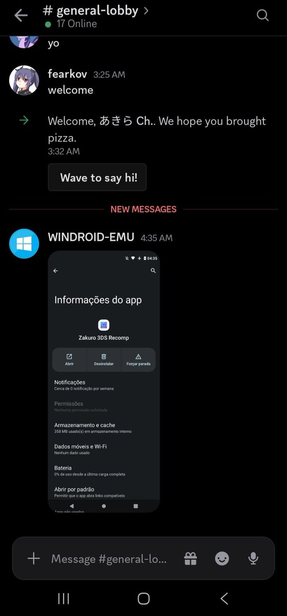 Fearkov's tweet photo. Dude just ported my emu to Android lol https://t.co/LzGuV2EQuY