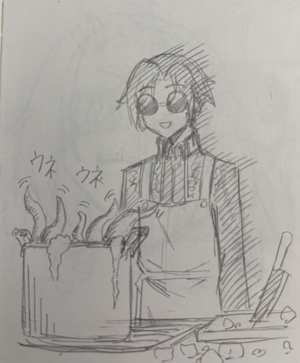 k_miura670's tweet photo. 落書き
初めて料理に挑戦した結果謎の物体を生み出してしまったヴァボ
#CODEVEIN2 
#コードヴェイン2 https://t.co/4NDrKyuCS3