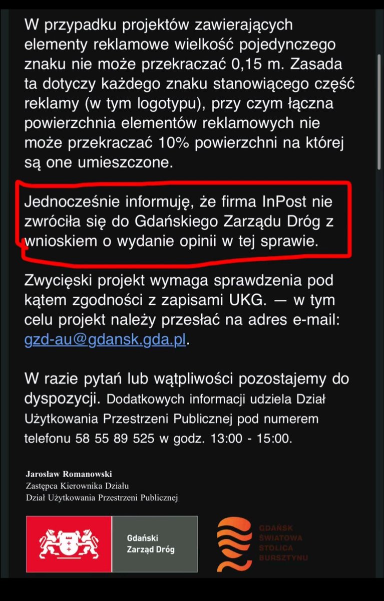 PlatekZbozowy's tweet photo. Hej @InPostPL

W lipcu 2025 roku autorka wygrała głosowanie publiczności w Art InPost, a jej praca miała trafić na wybrany paczkomat. Minęło 14 miesięcy, mamy październik 2026, a nagrody nadal nie zrealizowano.

Gdański Zarząd Dróg twierdzi, że nic nie robicie w tej sprawie... https://t.co/diJA7cNaxQ