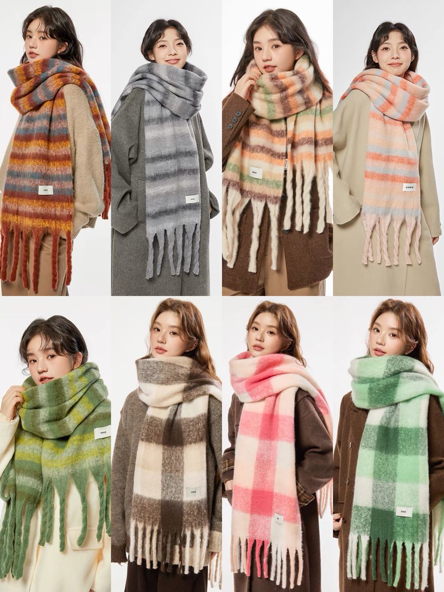 cholymarkk's tweet photo. 🧣PRE ; ERKE muffler มาลดฉ่ำๆคับ 

♡´ เหลือ 299 ✦ มัดจำได้ 100 

ㅡ 8 colors | Size 225*42cm 
🚖 ส่ง ems 40 ◜ส่งรวมได้◞
📨✿ ꒰ dm : line ꒱  https://t.co/9c90VAw2De https://t.co/8PHlMLvC80
