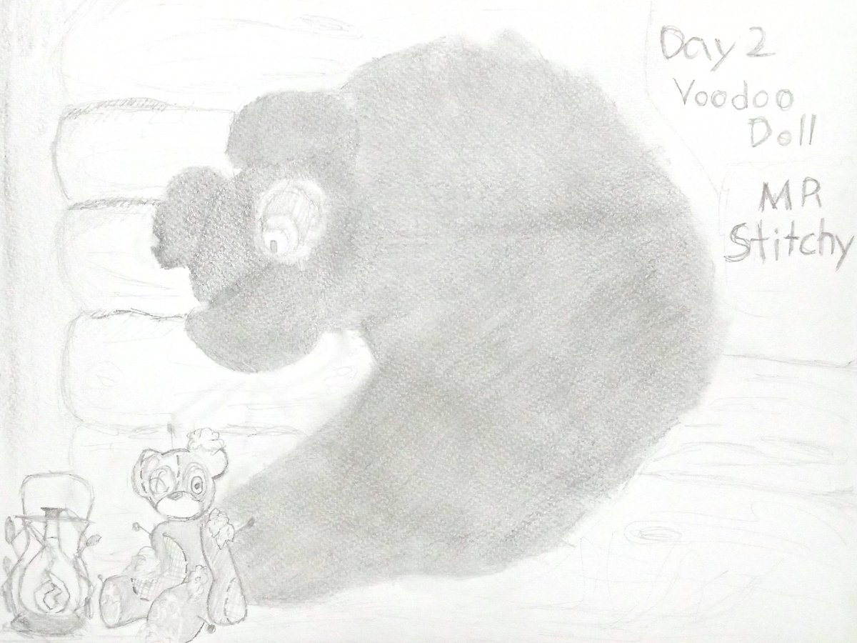 Haxcreep_'s tweet photo. 🟧⬛{Day 2 Voodoo Doll Mr Stitchy}⬛🟧

I rushed on this one I'm sry :<
#PiggyTober2026
#piggytwt https://t.co/QHgMlIdILk